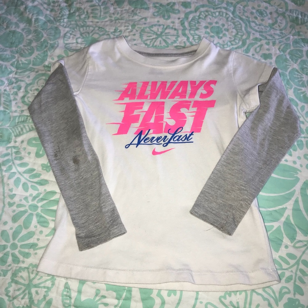 Nike - Girls 6X- Long sleeve shirt